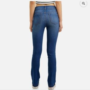 Nobo High Rise Bootcut Bright Blue Wash Jeans